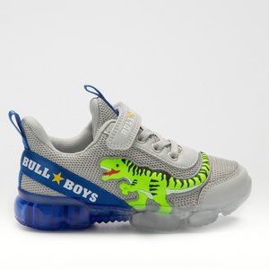 Bull Boys, Size 10, Grey